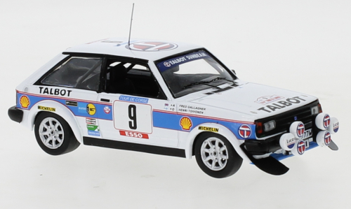 Talbot Sunbeam Lotus No.9 Talbot Sport Tour de Corse 1981 Toivonen/Gallagher - 1:43